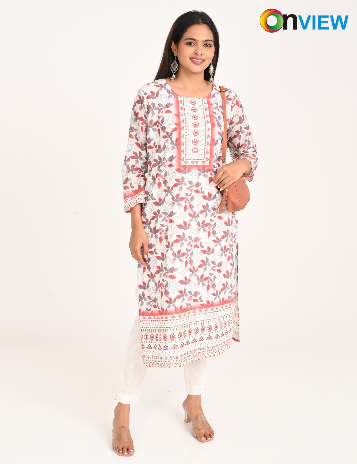 ONVIEW | 1126 | COTTON CHIKANKARI WORK WITH DIGITAL PRINT | PACK OF 4