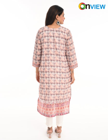 ONVIEW | 1127 | COTTON CHIKANKARI WORK WITH DIGITAL PRINT | PACK OF 4