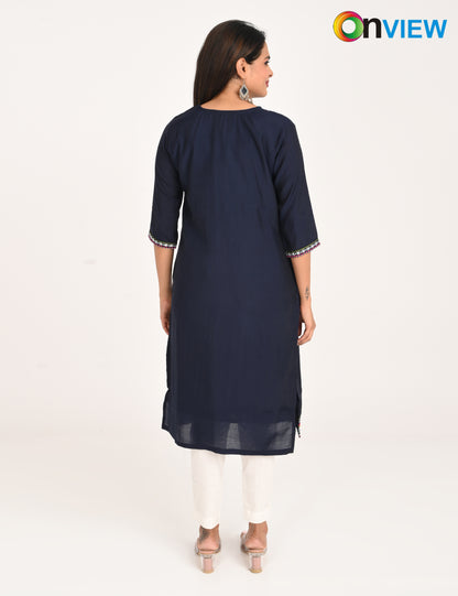 ONVIEW | 1242 | ROMAN SILK EMBROIDERY BORDER WITH LINING | PACK OF 4