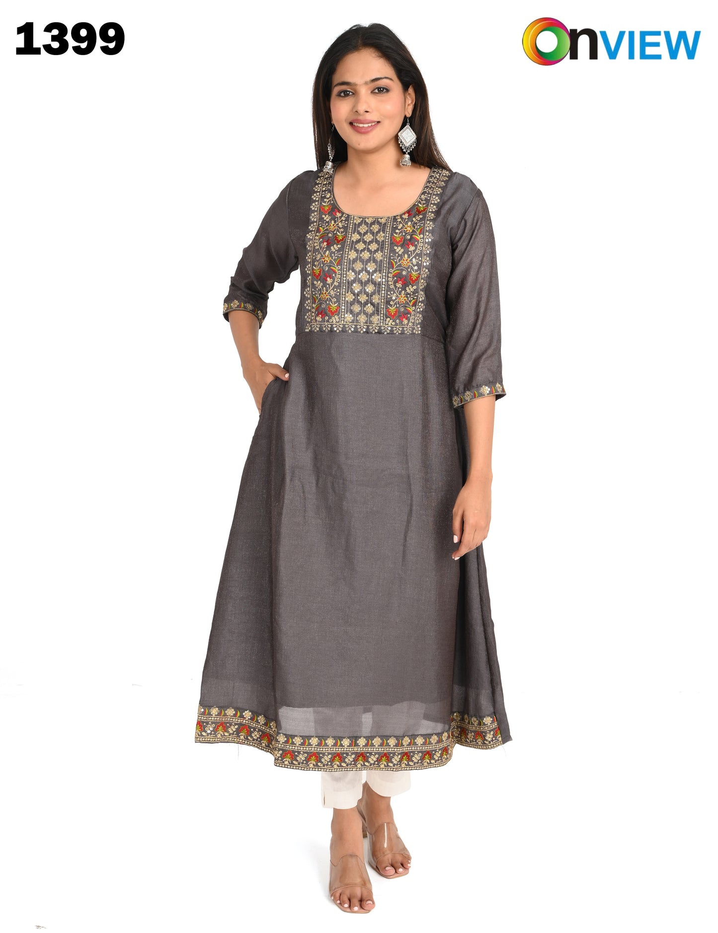 ONVIEW | 1399 | SHIMMER BOUTIQUE WORK WITH UMBRELLA | PACK OF 5