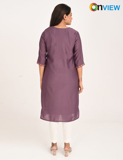 ONVIEW | 1431 | ROMAN SILK EMBROIDERY BORDER WITH LINING | PACK OF 4