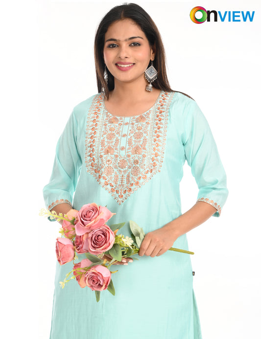 ONVIEW | 1432 | ROMAN SILK EMBROIDERY BORDER WITH LINING | PACK OF 4