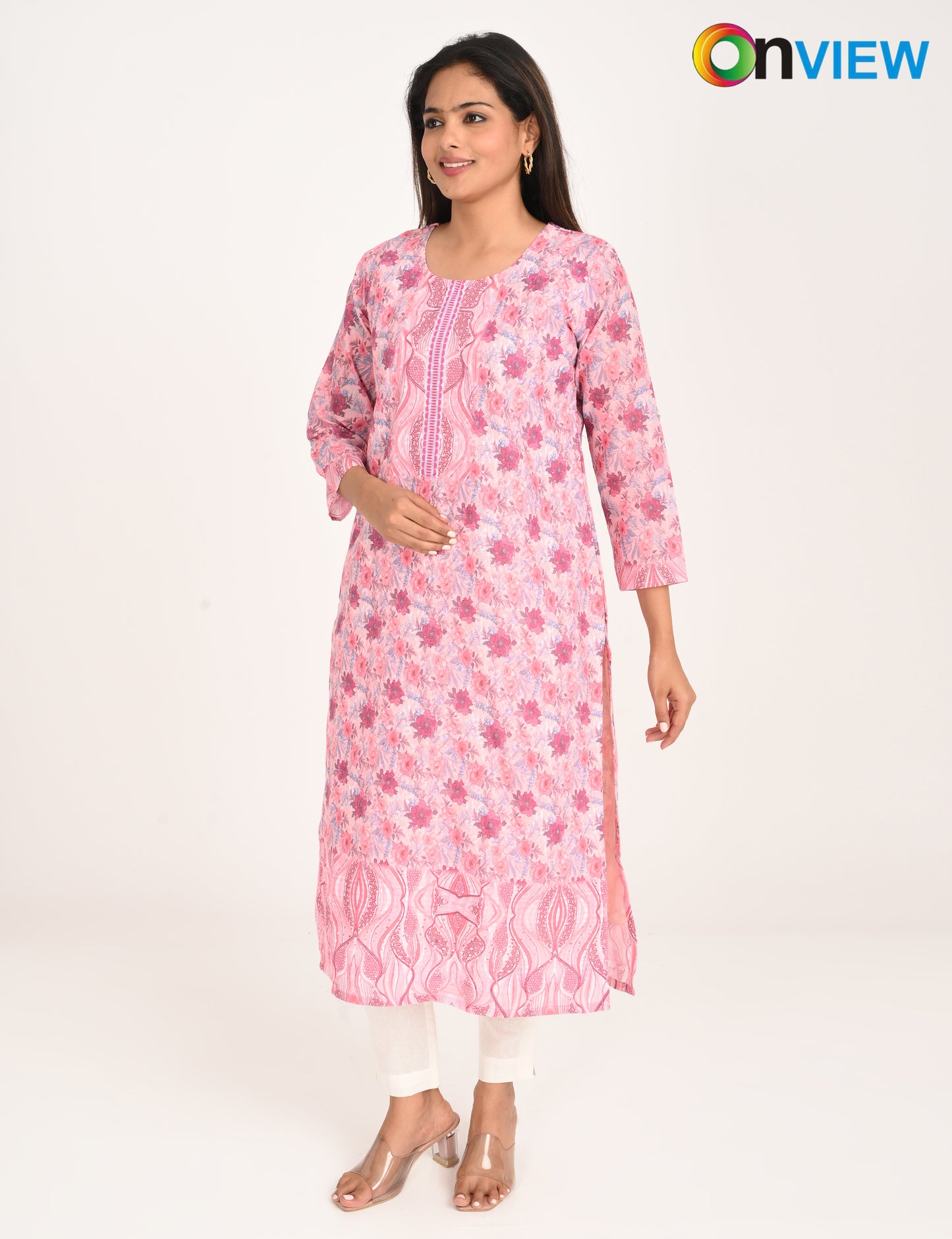 ONVIEW | 510 | COTTON CHIKANKARI WORK WITH DIGITAL PRINT | PACK OF 4
