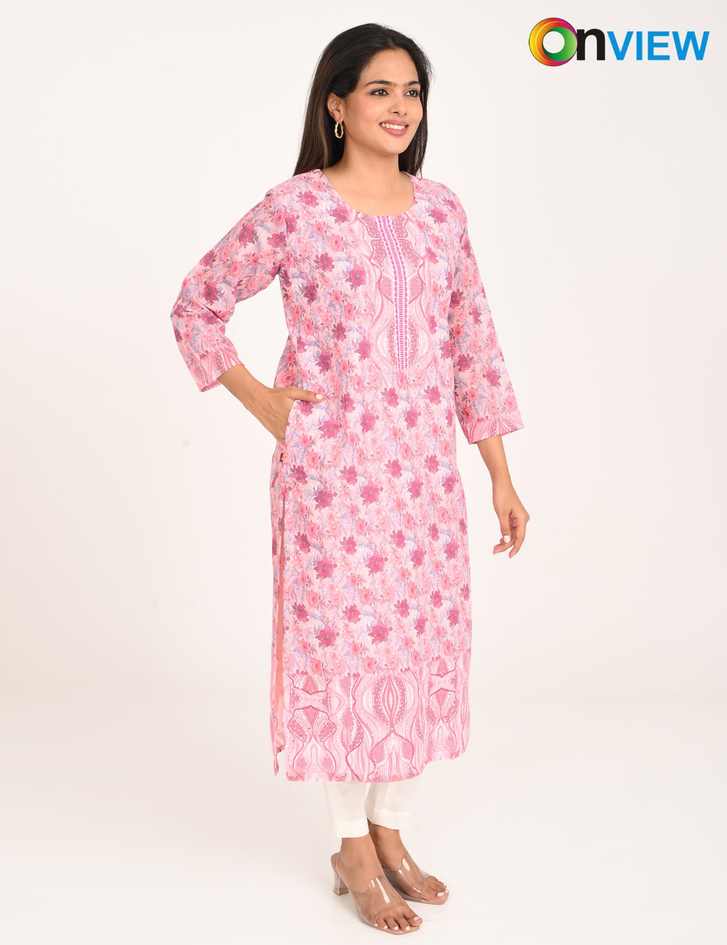 ONVIEW | 510 | COTTON CHIKANKARI WORK WITH DIGITAL PRINT | PACK OF 4