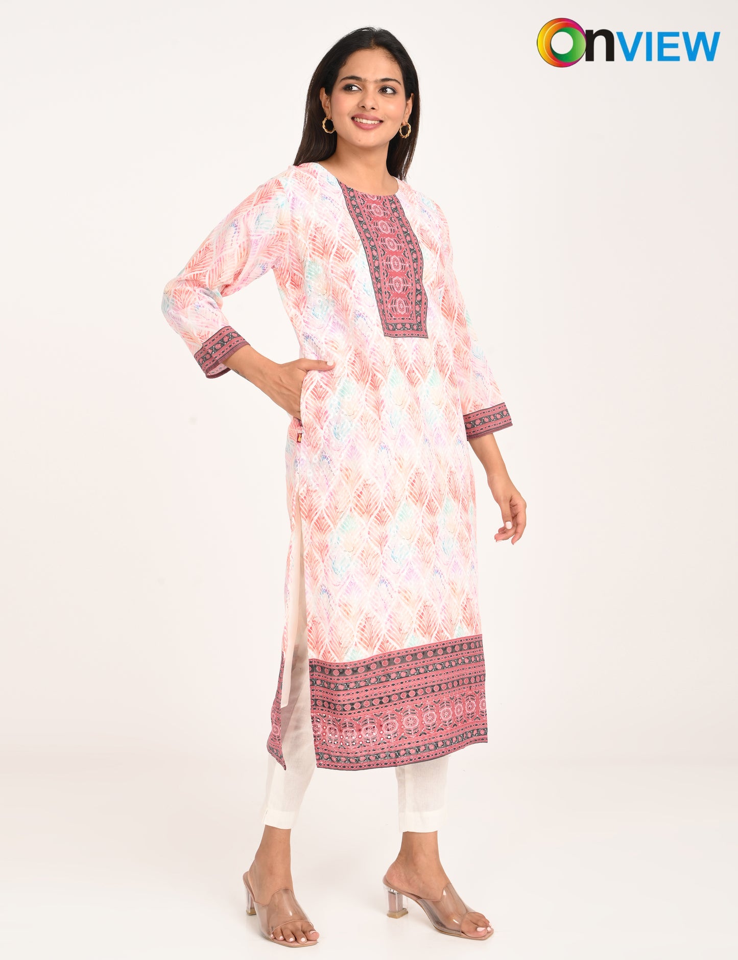 ONVIEW | 511 | COTTON CHIKANKARI WORK WITH DIGITAL PRINT | PACK OF 4