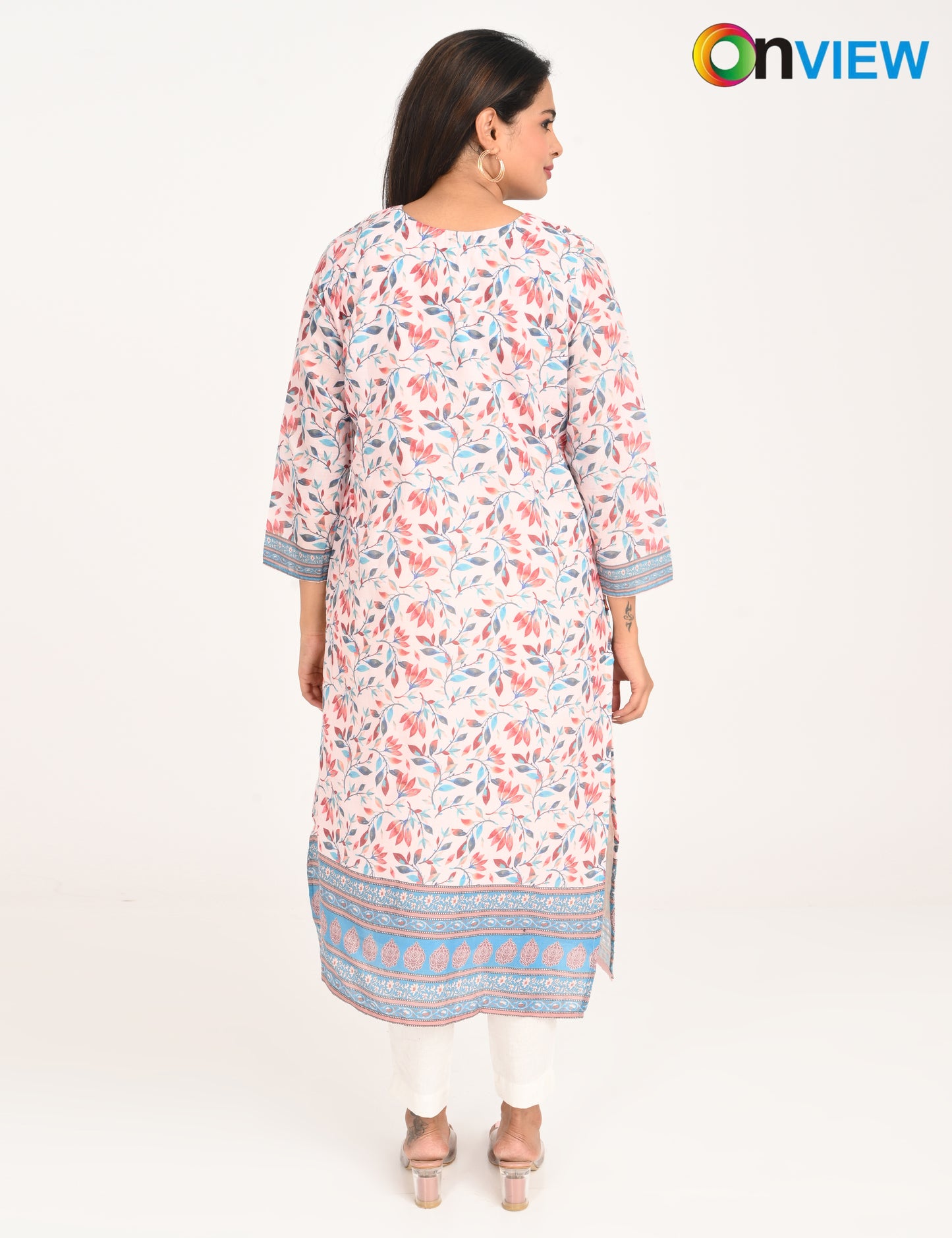 ONVIEW | 513 | COTTON CHIKANKARI WORK WITH DIGITAL PRINT | PACK OF 4