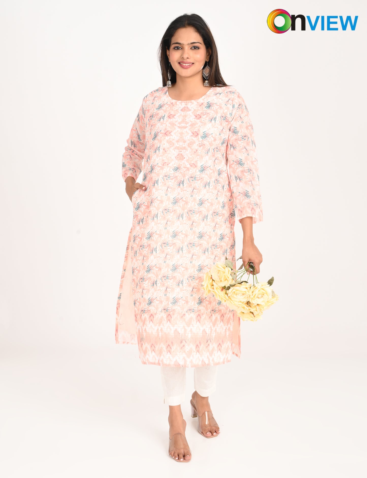 ONVIEW | 515 | COTTON CHIKANKARI WORK WITH DIGITAL PRINT | PACK OF 4