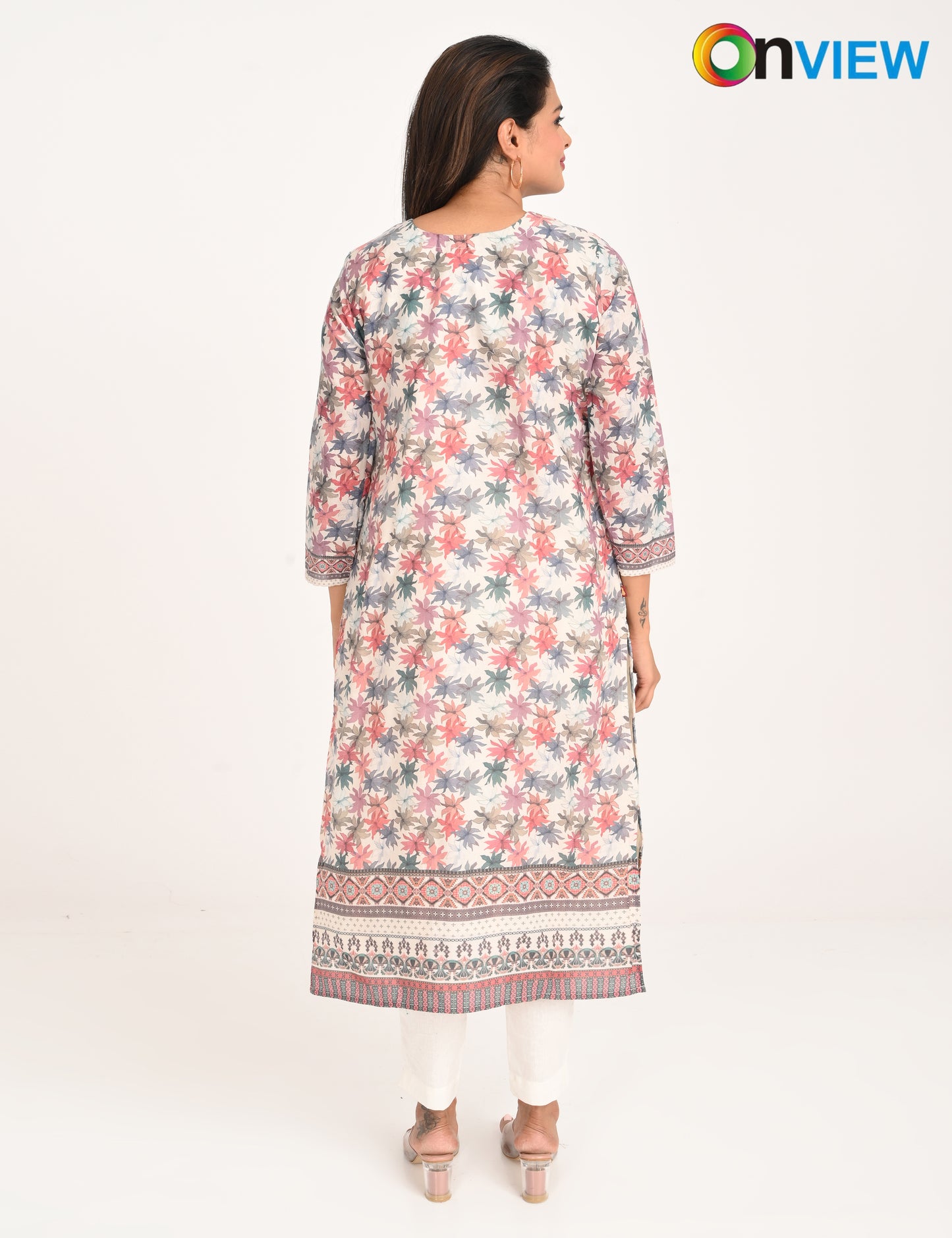 ONVIEW | 516 | COTTON CHIKANKARI WORK WITH DIGITAL PRINT | PACK OF 4