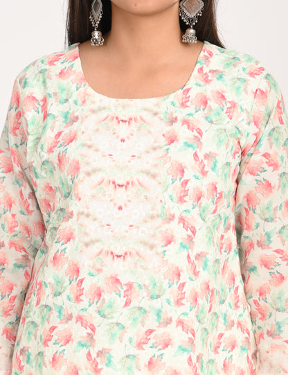 ONVIEW | 529 | COTTON CHIKANKARI WORK WITH DIGITAL PRINT | PACK OF 4