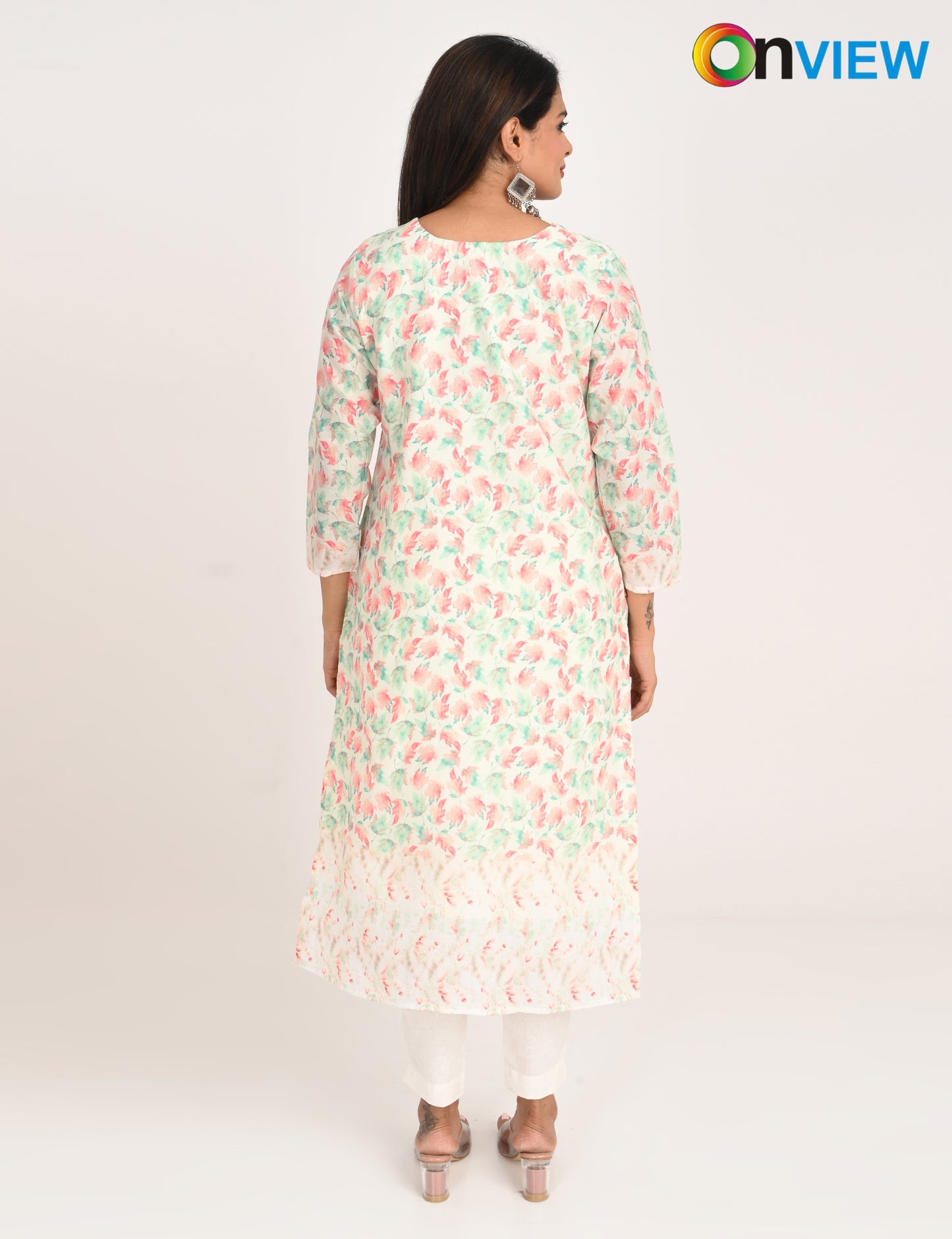 ONVIEW | 529 | COTTON CHIKANKARI WORK WITH DIGITAL PRINT | PACK OF 4