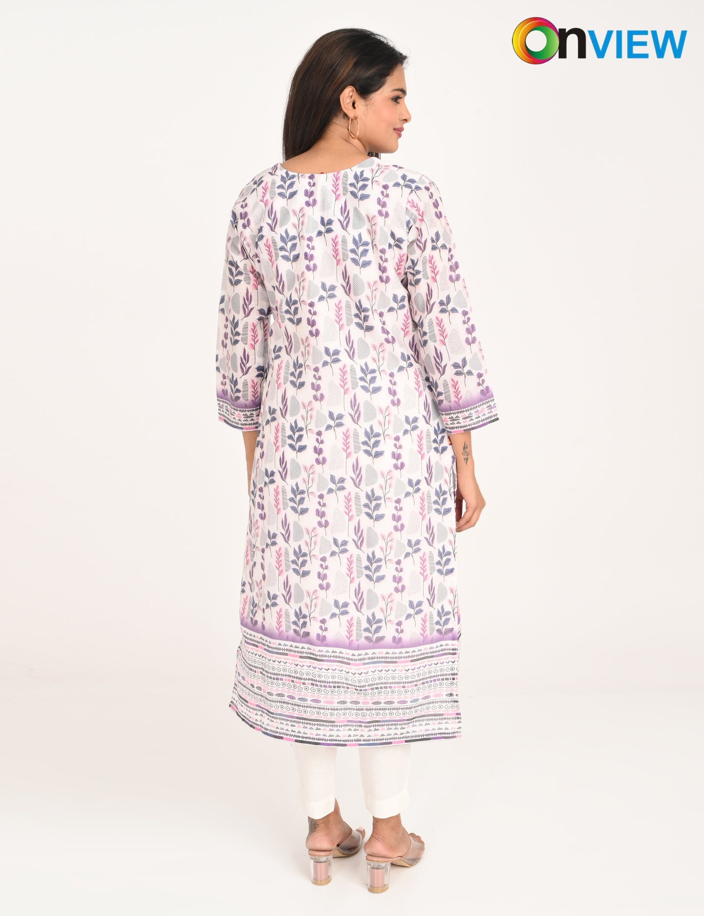 ONVIEW | 992 | COTTON CHIKANKARI WORK WITH DIGITAL PRINT | PACK OF 4
