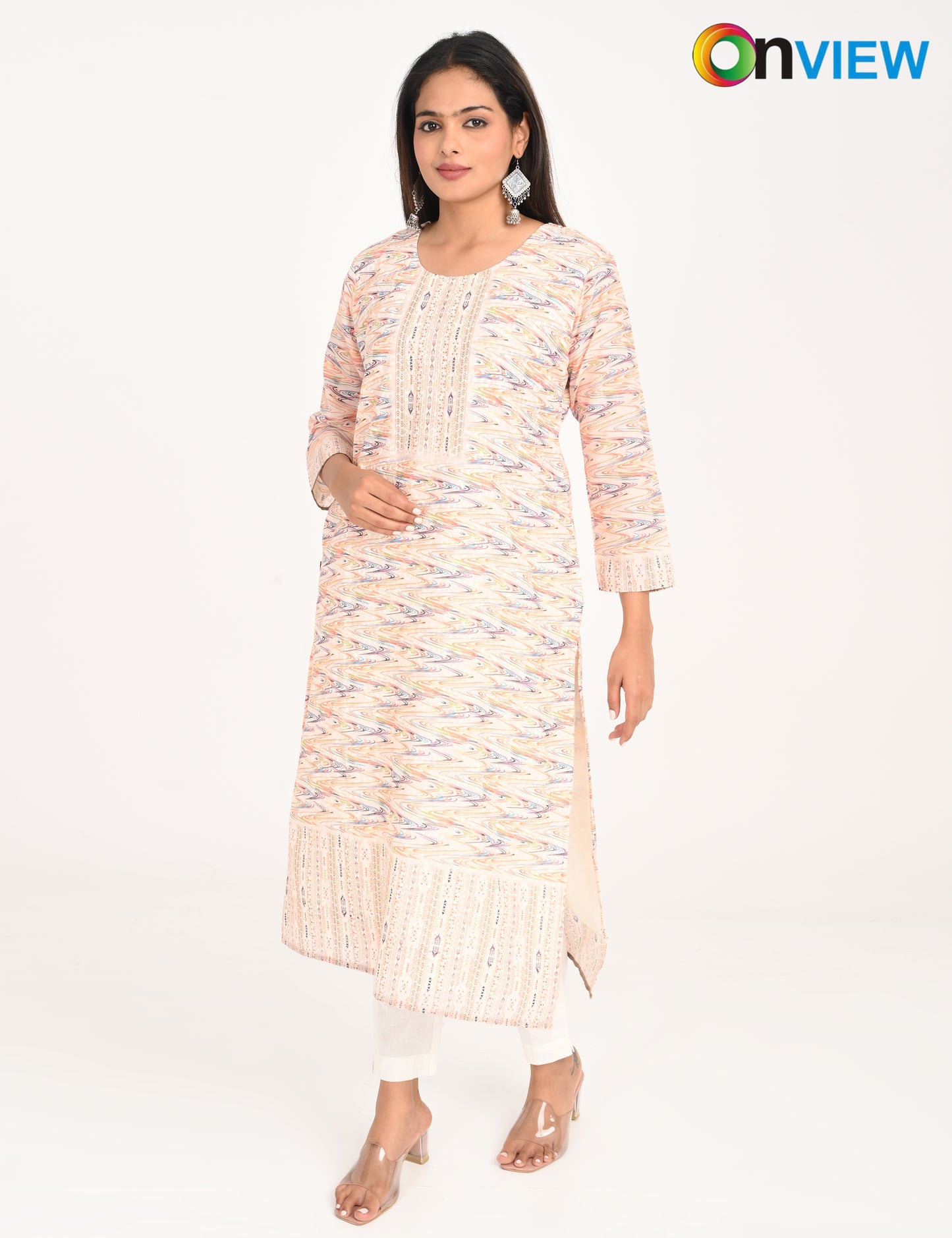 ONVIEW | 994 | COTTON CHIKANKARI WORK WITH DIGITAL PRINT | PACK OF 4