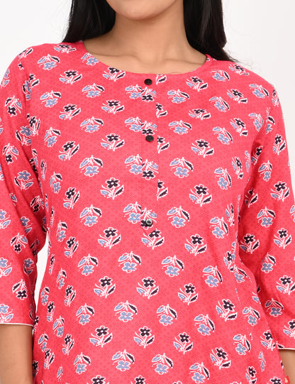 CHEMOX | 460  |  ROUND NECK WITH POCKET | PACK OF 4