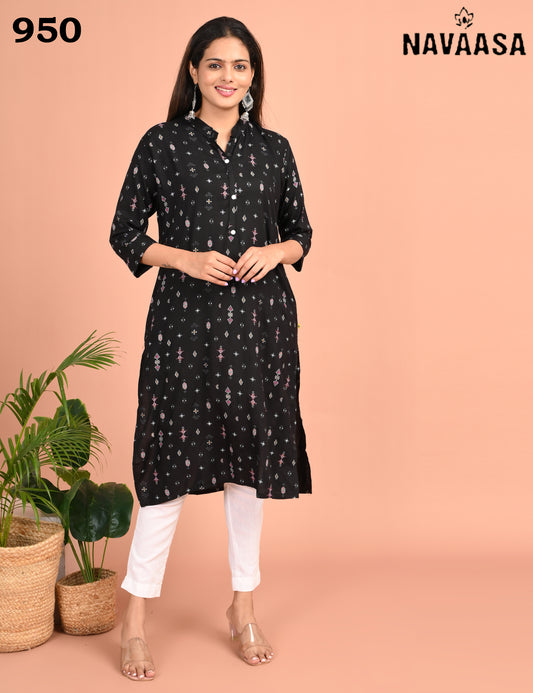 NAVAASA | 950 | COLLAR NECK WITH POCKET | PACK OF 4