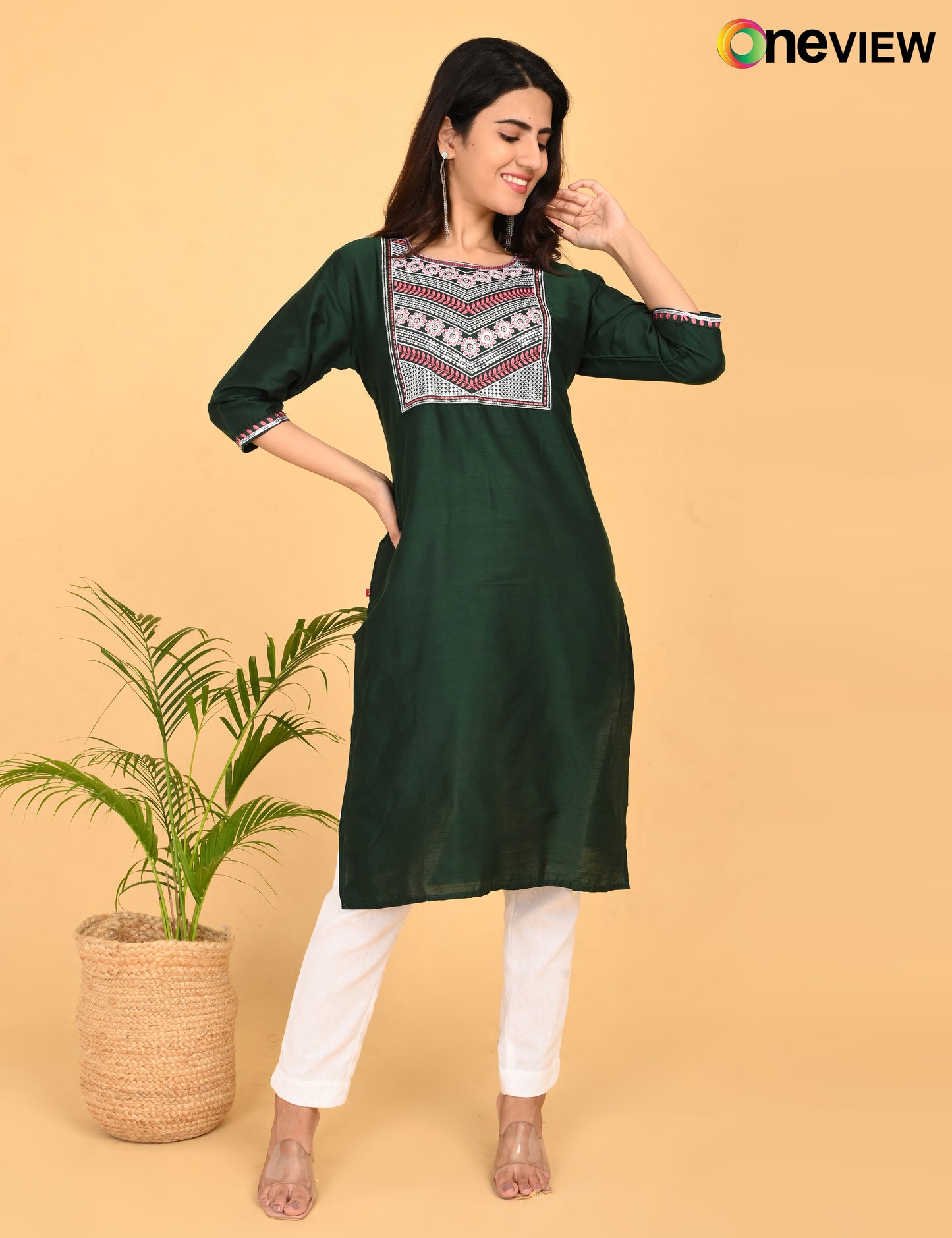 ONVIEW | 003 | BIG EMBROIDERY | PACK OF 4