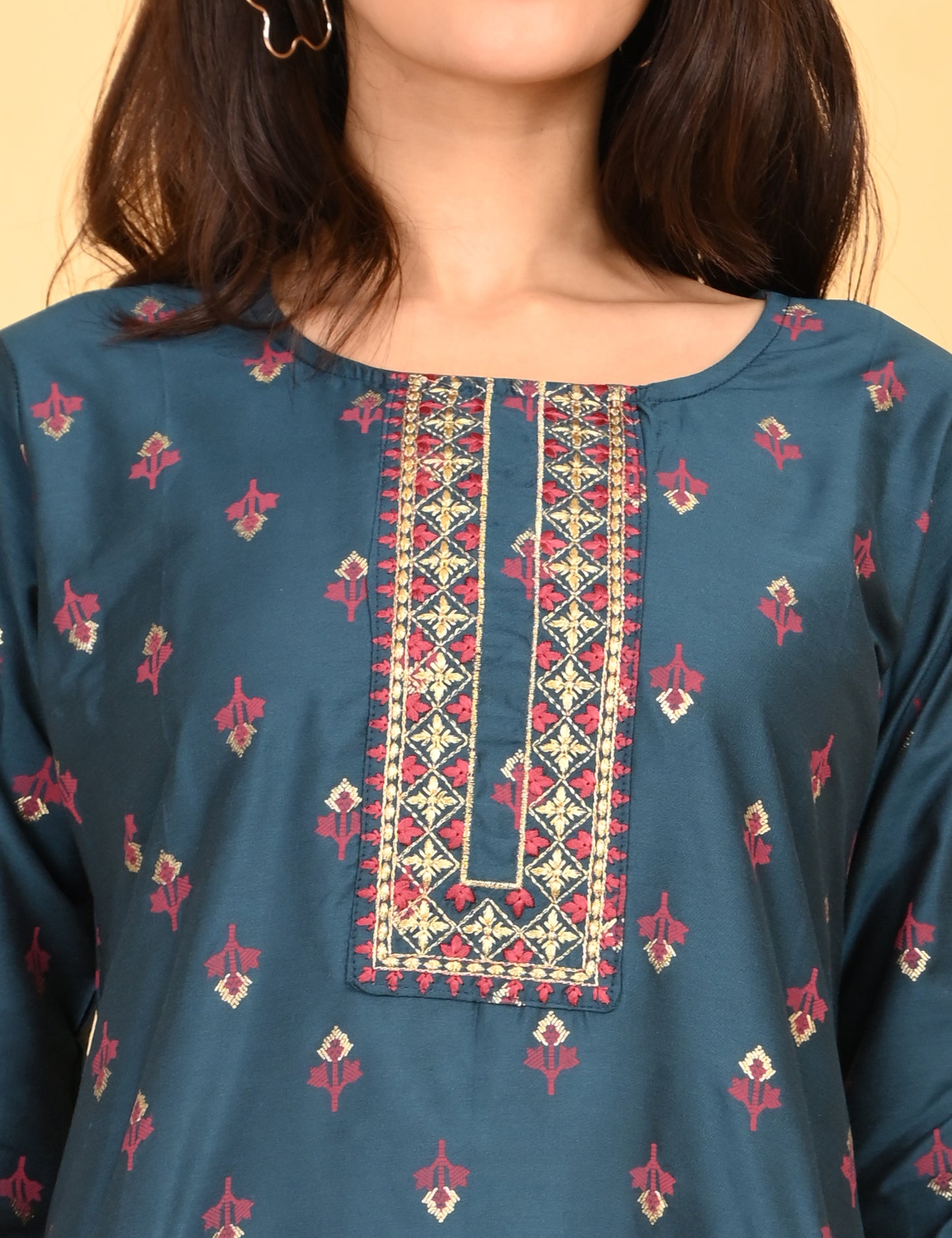 ONVIEW | 016 | SILK SMALL EMBROIDERY | PACK OF 6
