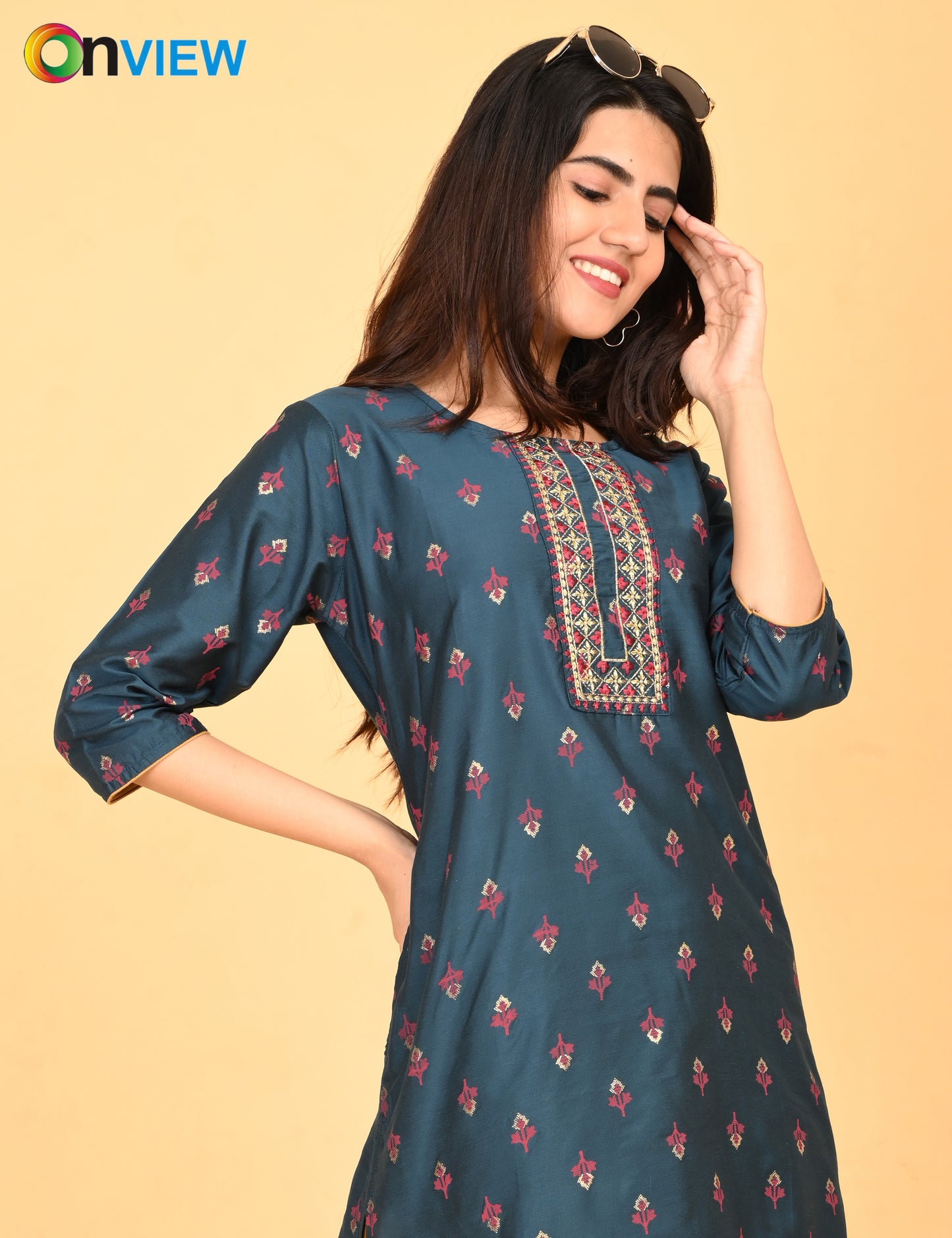 ONVIEW | 016 | SILK SMALL EMBROIDERY | PACK OF 6