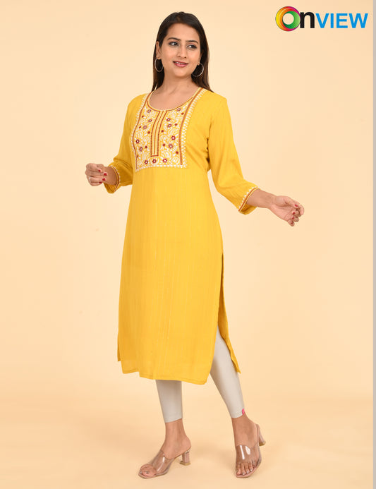 ONVIEW | 021 | BIG EMBROIDERY WITH LINING | PACK OF 6