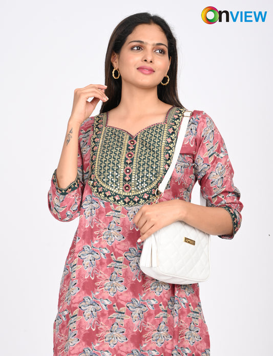 ONVIEW | 1409 | CAPSULE 2 PIECE SET WITH EMBROIDERY | PACK OF 6