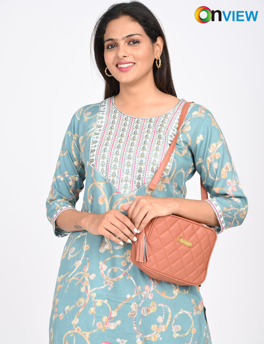 ONVIEW | 1410 | CAPSULE 2 PIECE SET WITH EMBROIDERY | PACK OF 6