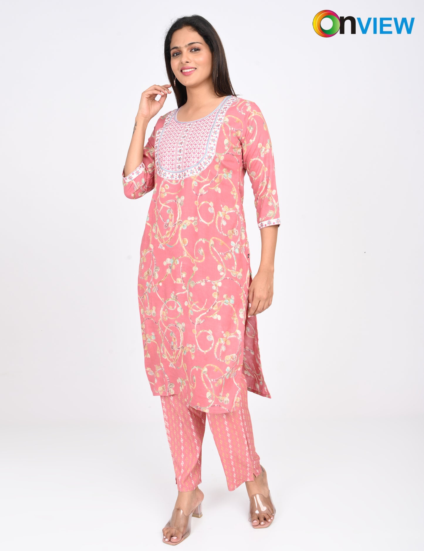 ONVIEW | 1411 | CAPSULE 2 PIECE SET WITH EMBROIDERY | PACK OF 6