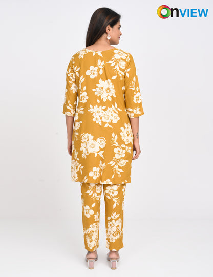 ONVIEW | 1414 | RAYON CO-ORD SET | PACK OF 4