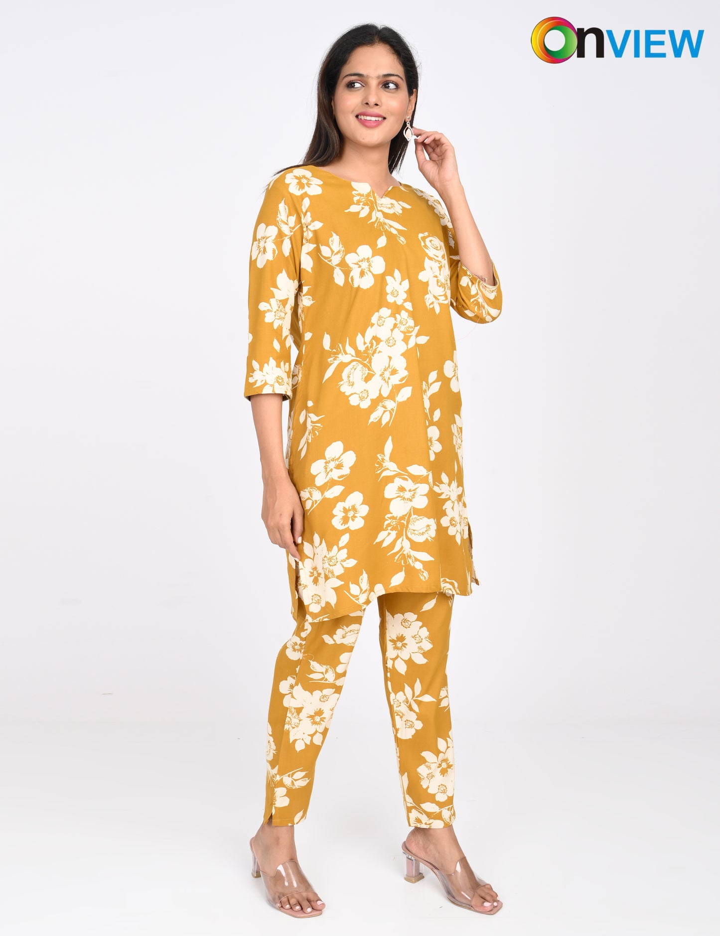 ONVIEW | 1414 | RAYON CO-ORD SET | PACK OF 4