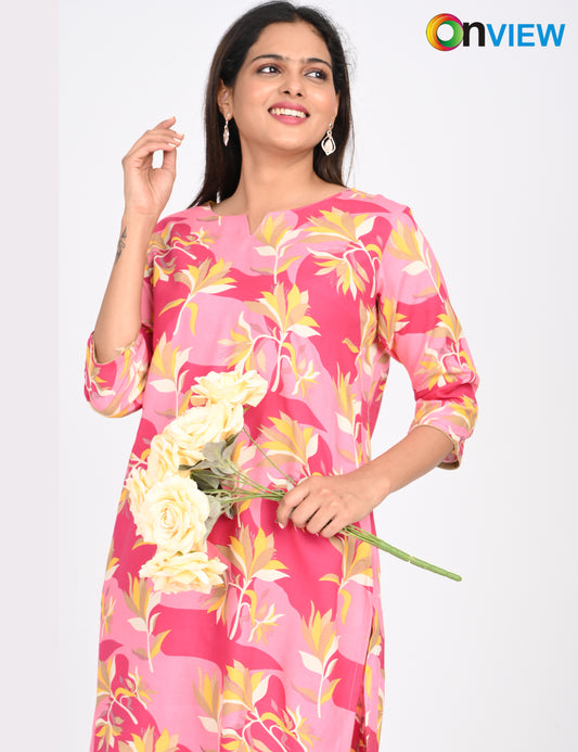 ONVIEW | 1415 | RAYON CO-ORD SET | PACK OF 4