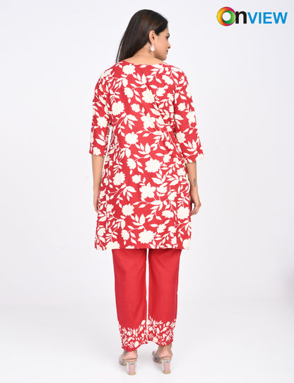ONVIEW | 1416 | RAYON CO-ORD SET | PACK OF 4