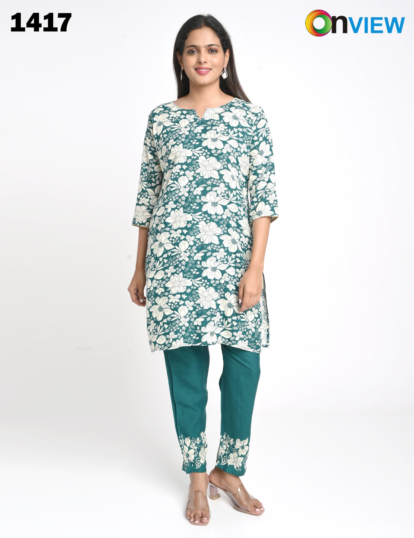 ONVIEW | 1417 | RAYON CO-ORD SET | PACK OF 4