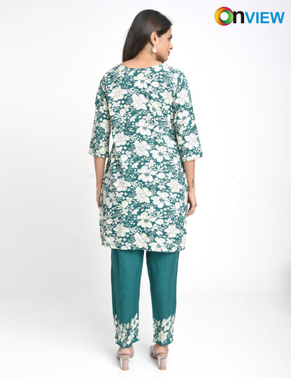 ONVIEW | 1417 | RAYON CO-ORD SET | PACK OF 4
