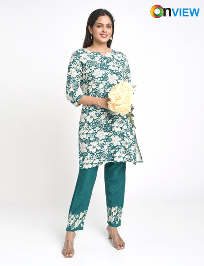 ONVIEW | 1417 | RAYON CO-ORD SET | PACK OF 4