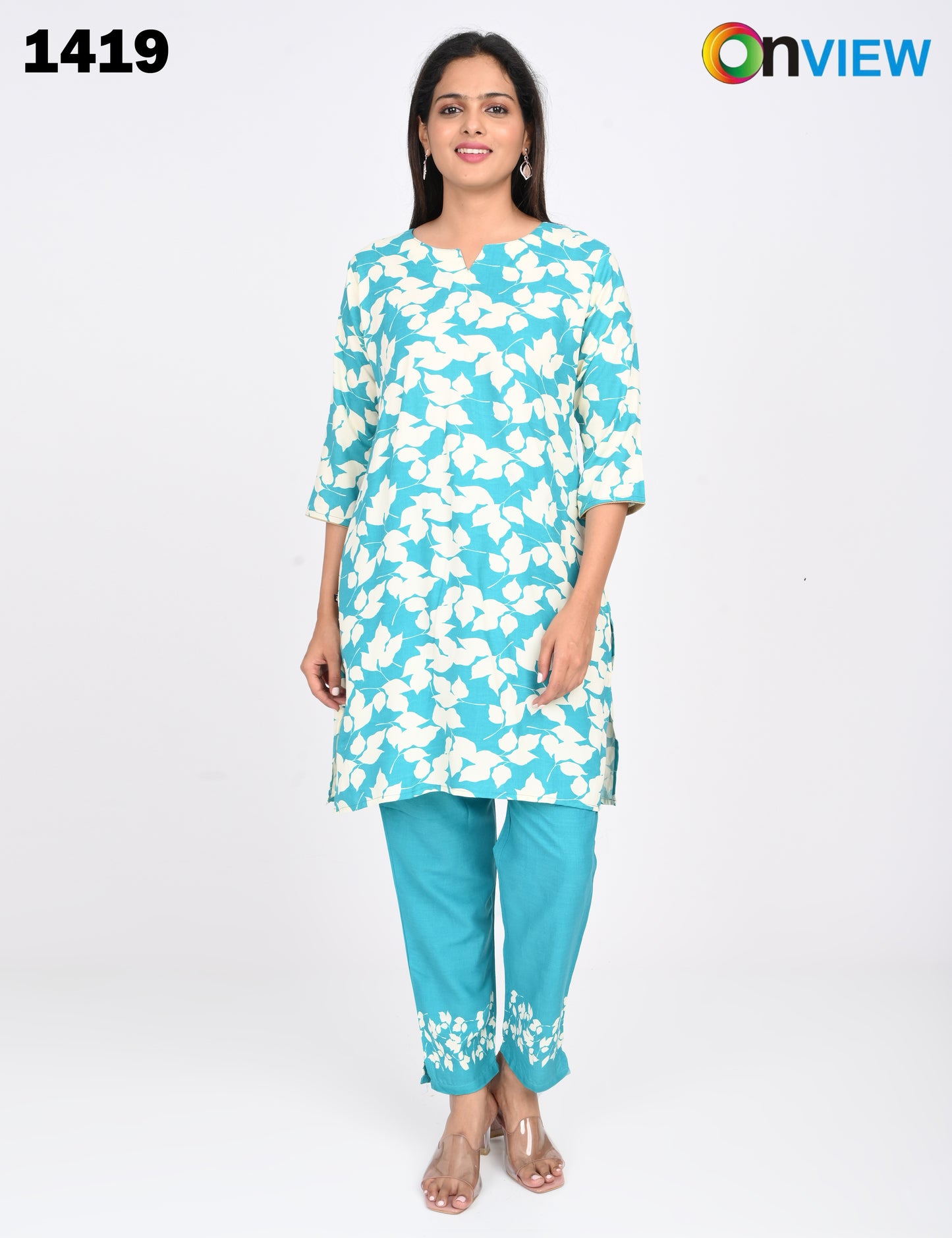 ONVIEW | 1419 | RAYON CO-ORD SET | PACK OF 4