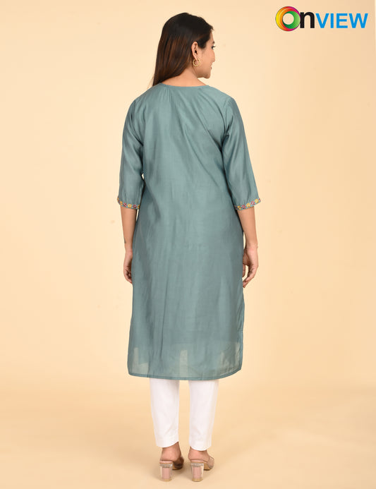 ONVIEW | 1435 | ROMAN SILK EMBROIDERY BORDER WITH LINING | PACK OF 4