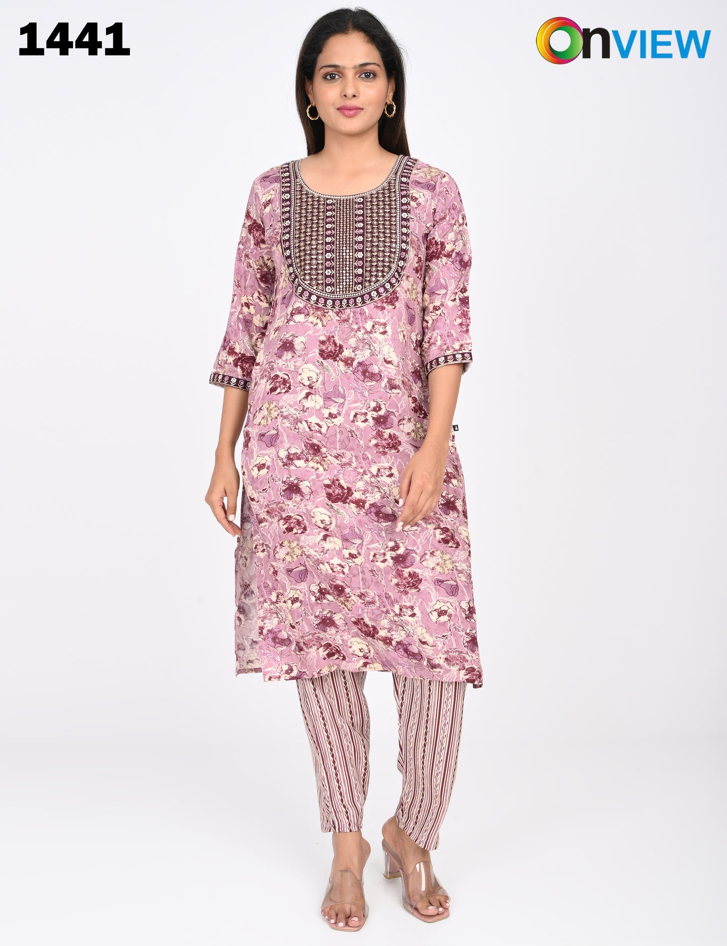 ONVIEW | 1441 | CAPSULE 2 PIECE SET WITH EMBROIDERY | PACK OF 6