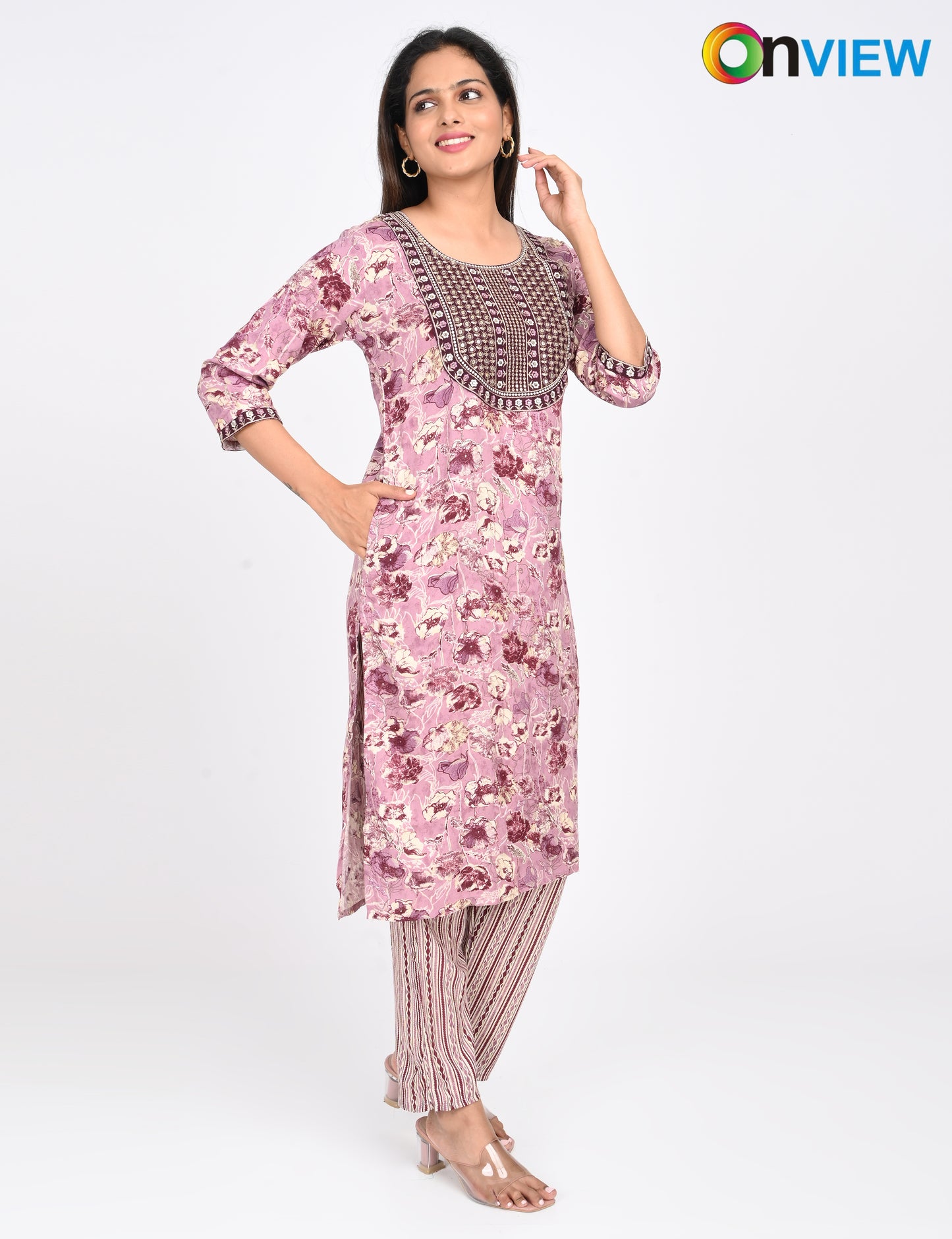 ONVIEW | 1441 | CAPSULE 2 PIECE SET WITH EMBROIDERY | PACK OF 6