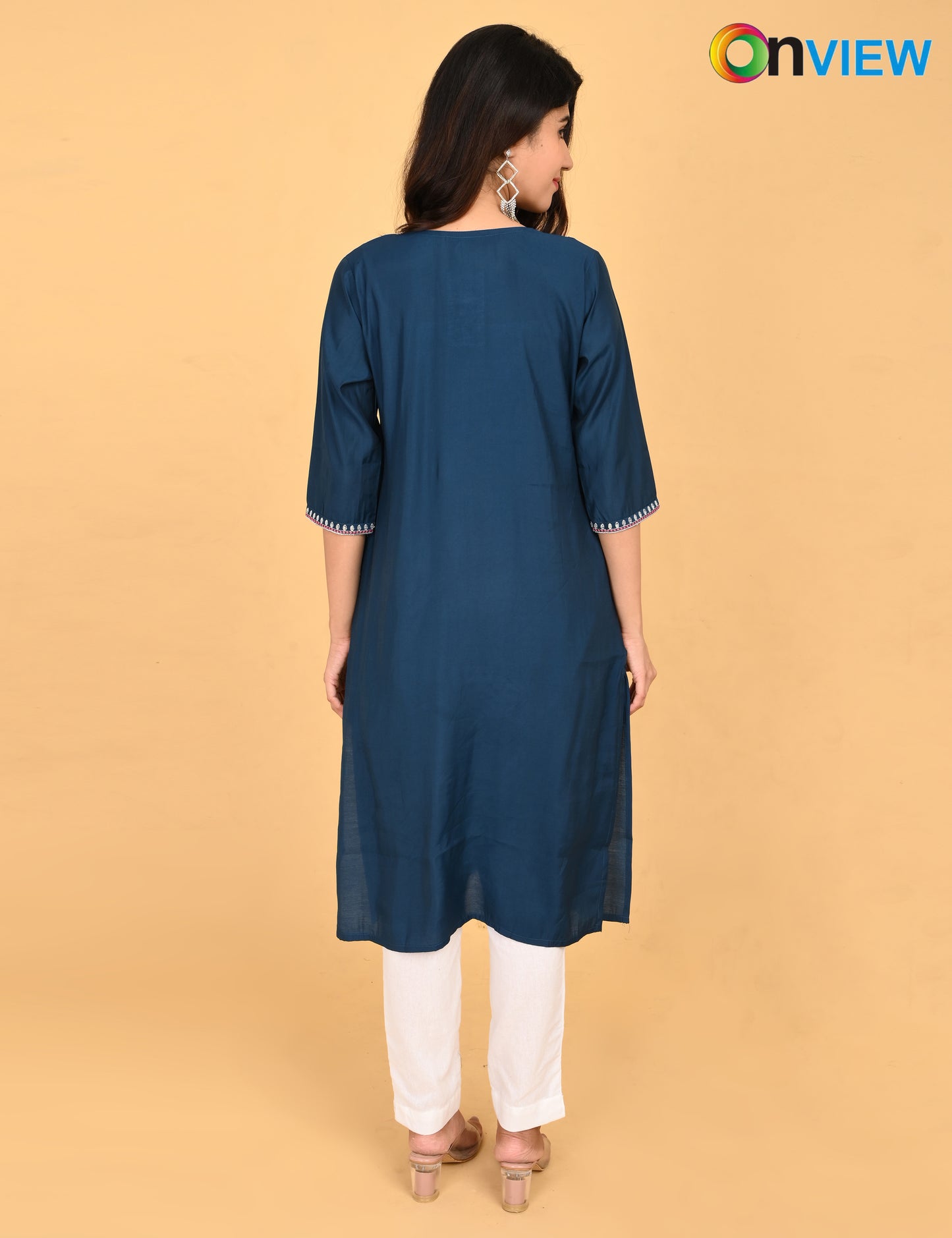 ONVIEW | 1477 | ROMAN SILK SMALL EMBROIDERY | PACK OF 4