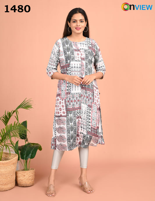 ONVIEW | 1480 | A LINE SIDE OPEN WITH LINING | PACK OF 4