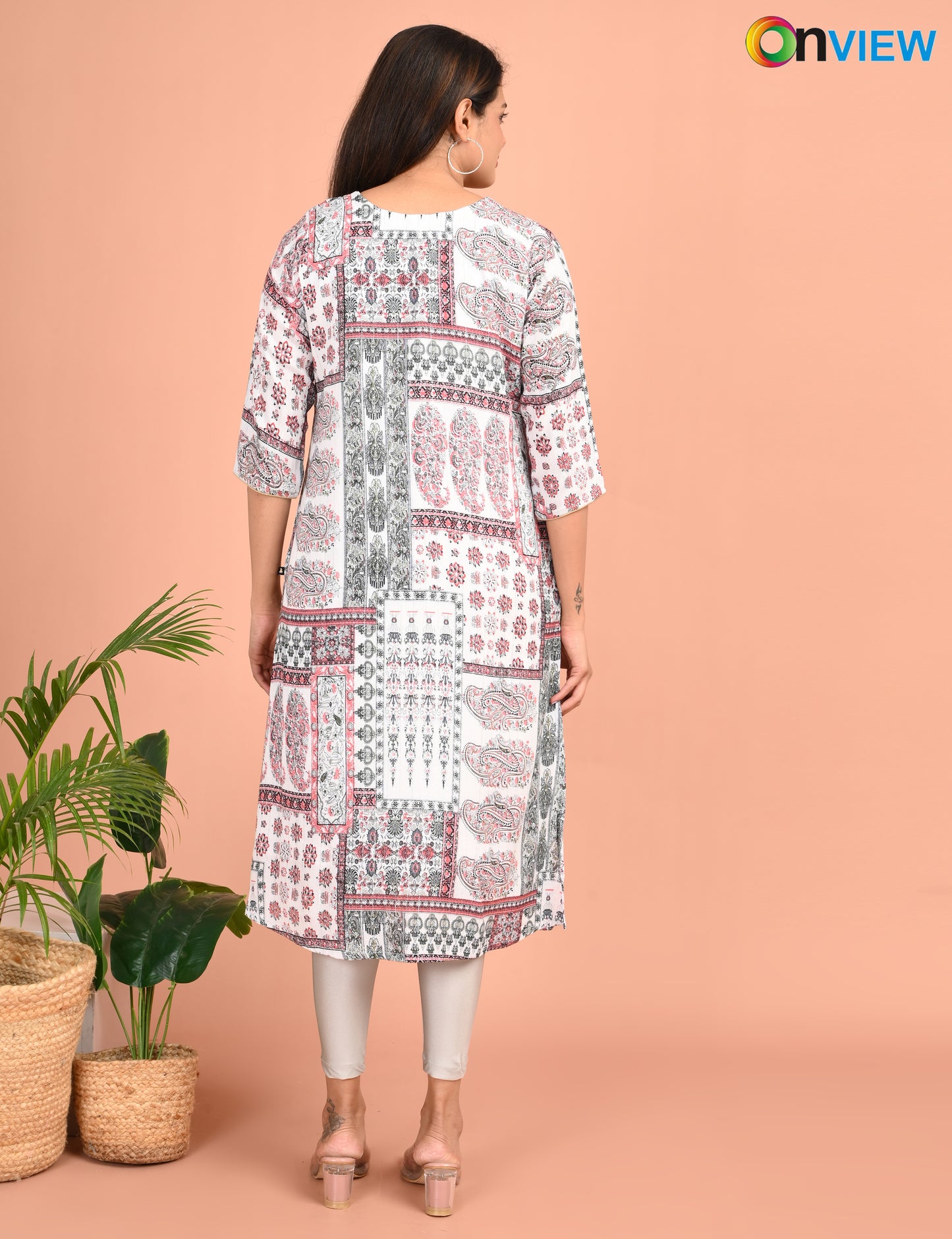 ONVIEW | 1480 | A LINE SIDE OPEN WITH LINING | PACK OF 4