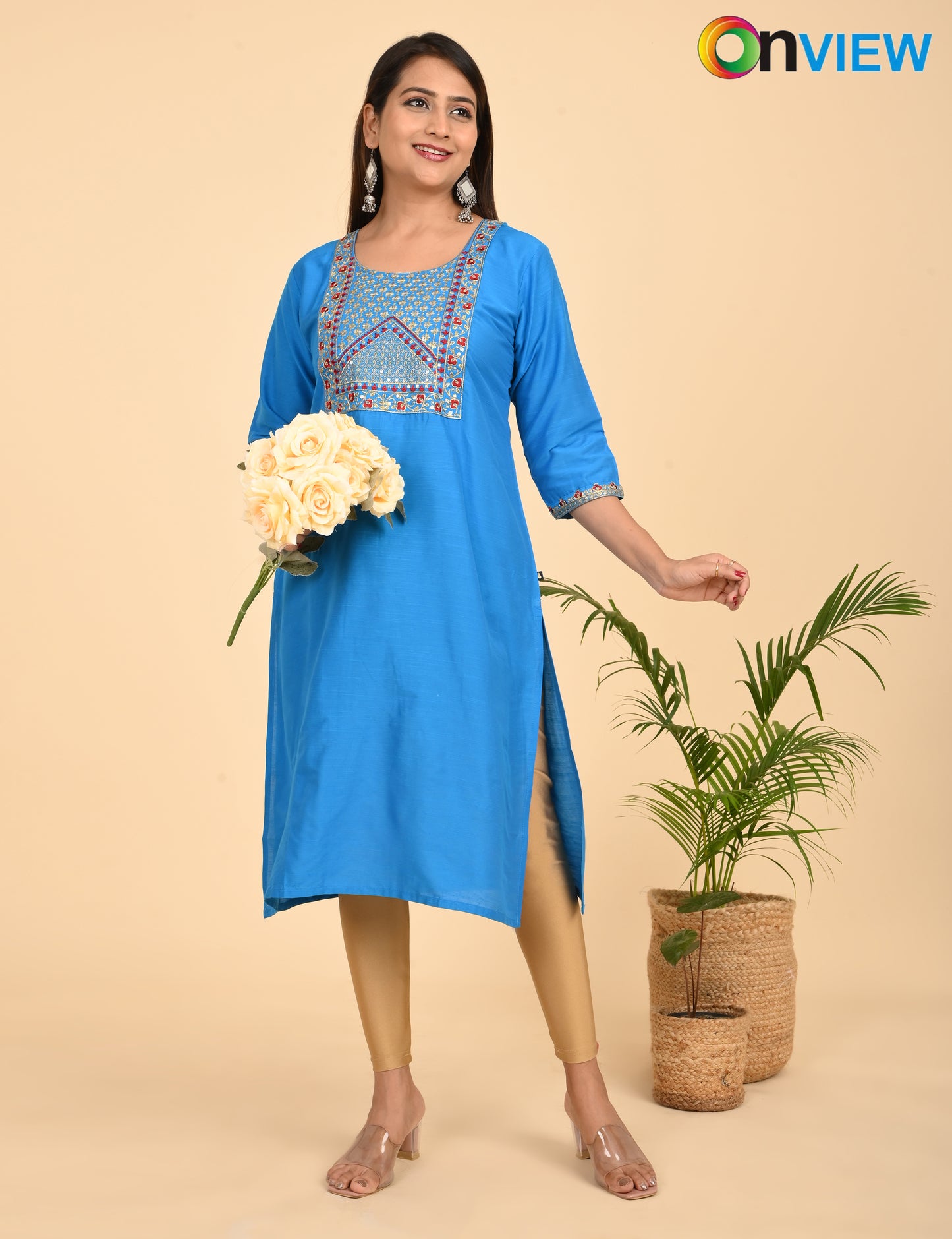 ONVIEW | 203 | BIG EMBROIDERY | PACK OF 4