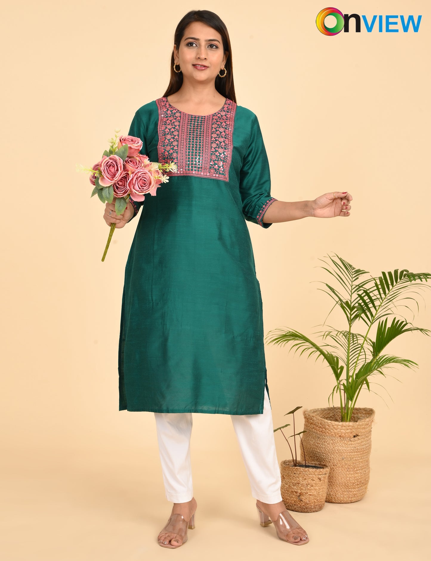 ONVIEW | 205 | BIG EMBROIDERY | PACK OF 4