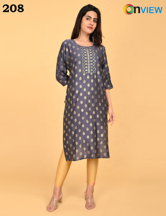ONVIEW | 208 | SILK SMALL EMBROIDERY | PACK OF 6
