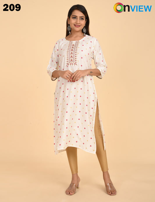 ONVIEW | 209 | SILK SMALL EMBROIDERY | PACK OF 6