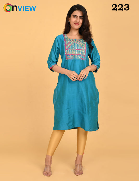 ONVIEW | 223 | BIG EMBROIDERY | PACK OF 4
