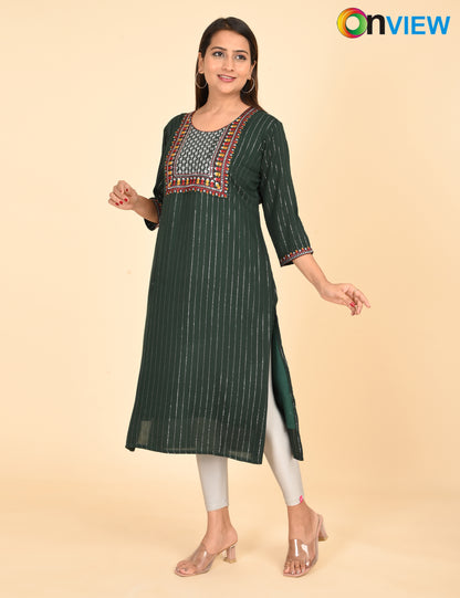 ONVIEW | 235 | BIG EMBROIDERY WITH LINING | PACK OF 6