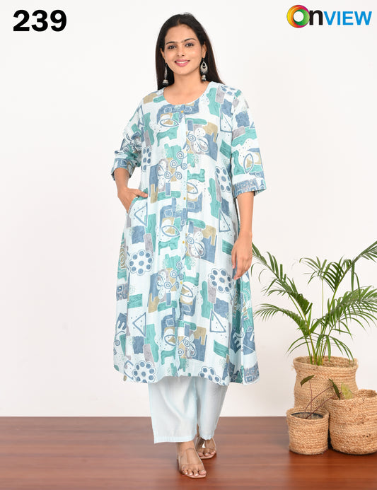 ONVIEW | 239 | VATICAN FOIL A LINE UMBRELLA 2 PIECE SET | PACK OF 4