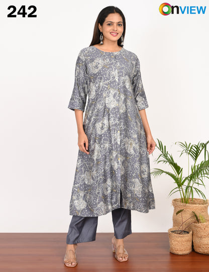 ONVIEW | 242 | VATICAN FOIL A LINE UMBRELLA 2 PIECE SET | PACK OF 4