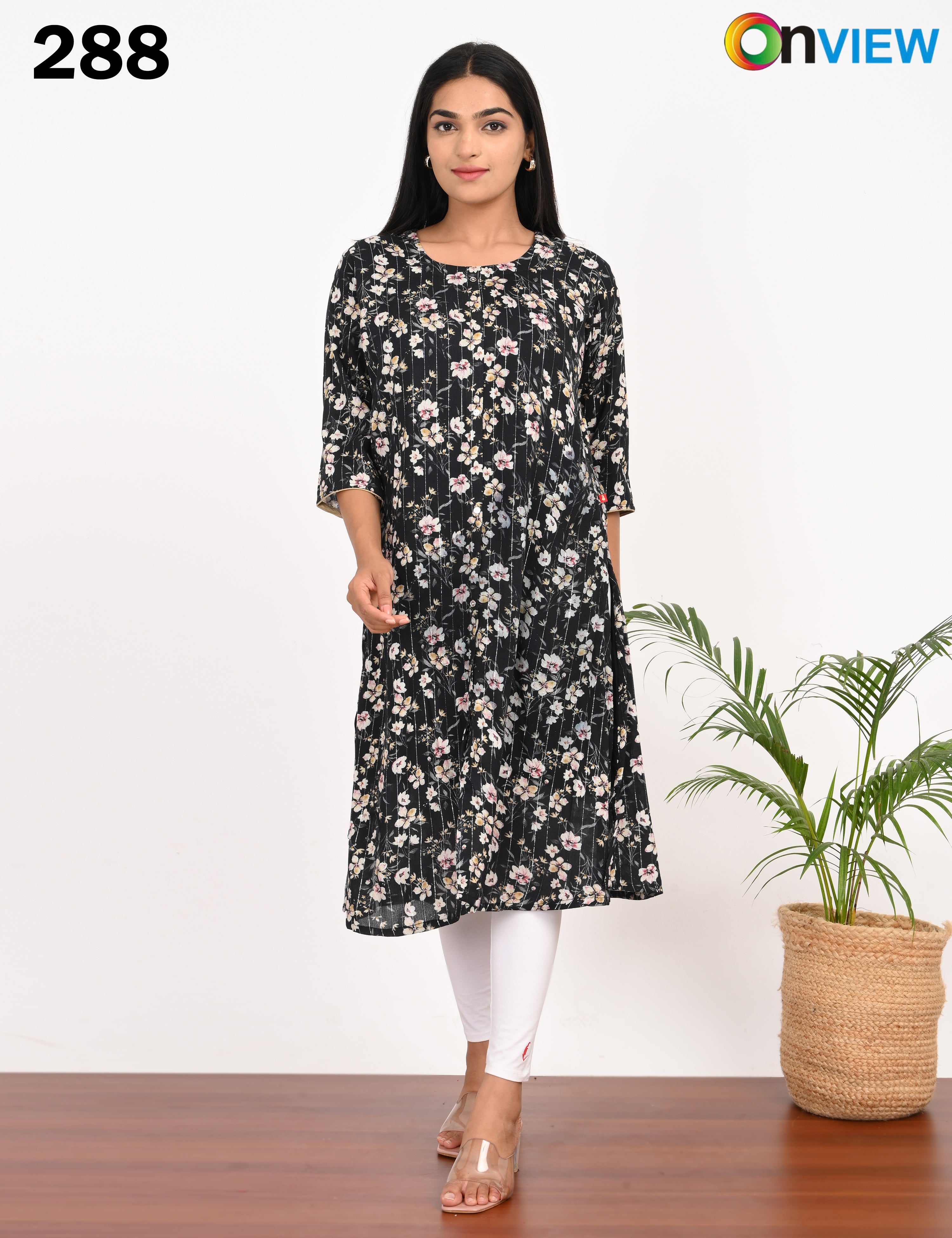 ONVIEW | 288 | A LINE SIDE OPEN WITH LINING  | PACK OF 4