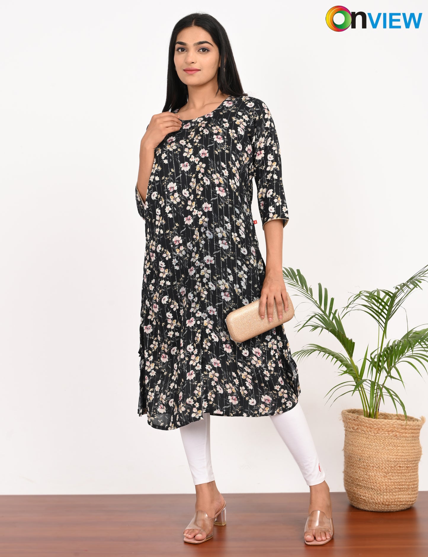 ONVIEW | 288 | A LINE SIDE OPEN WITH LINING  | PACK OF 4