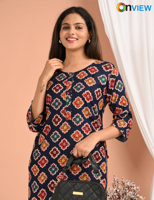 ONVIEW | 443 | ROUND NECK WITH POCKET | PACK OF 4